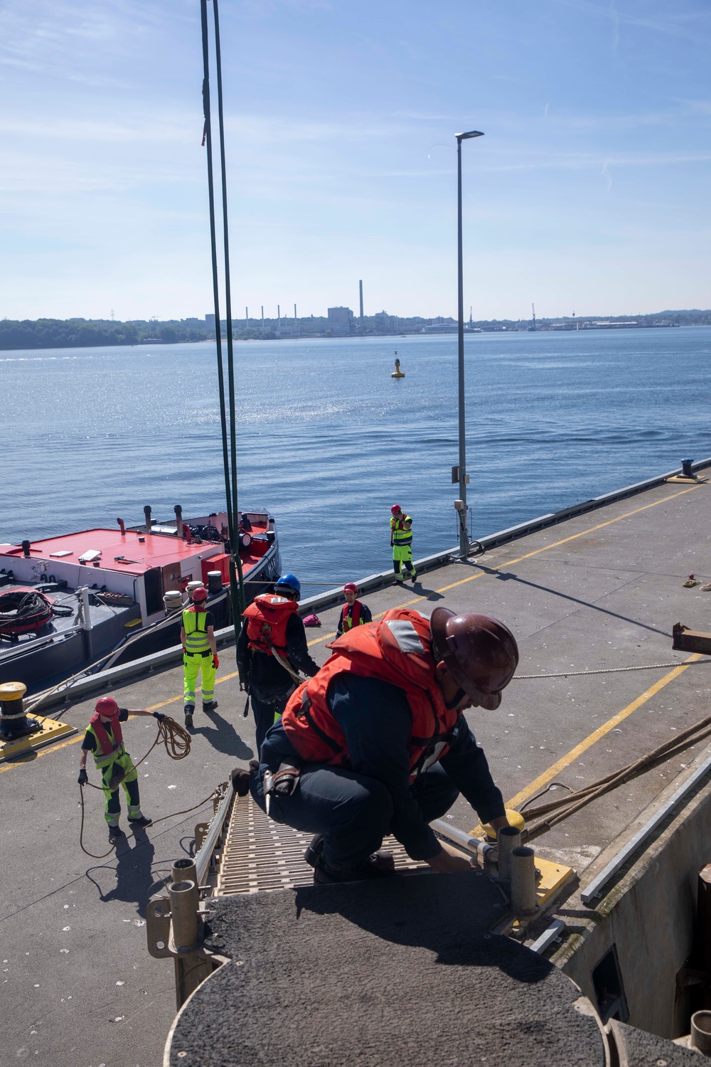 USS Gunston Hall visits Kiel Germany