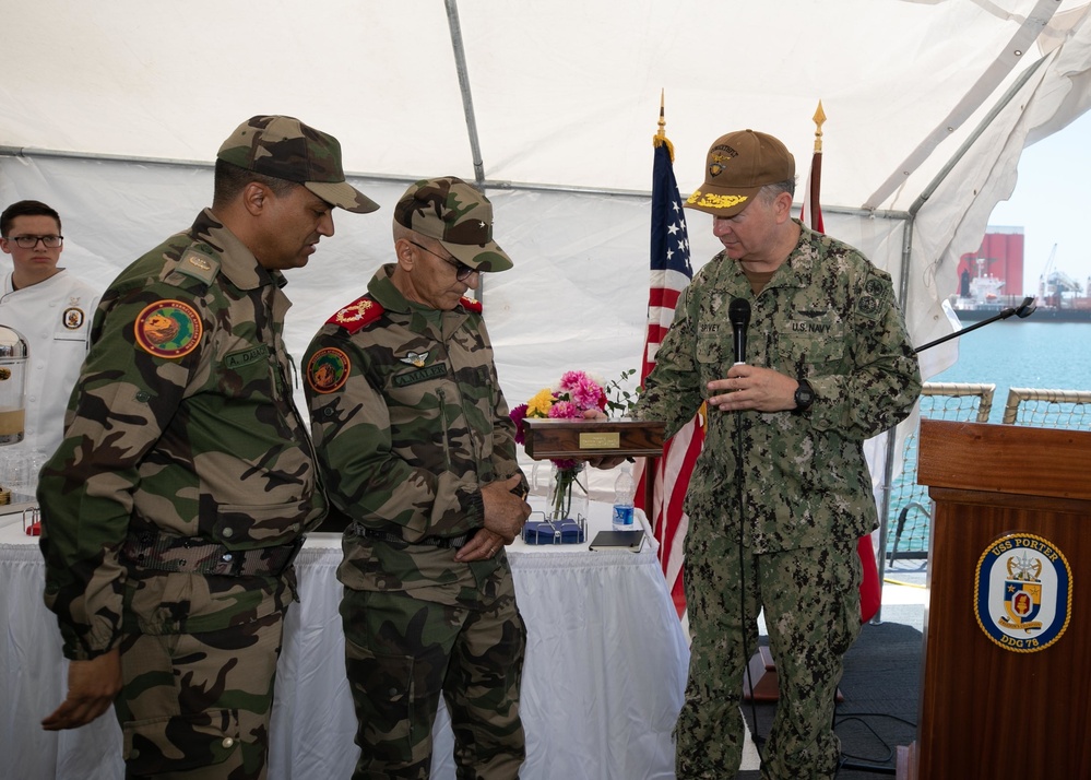 USS Porter (DDG 78) Reception