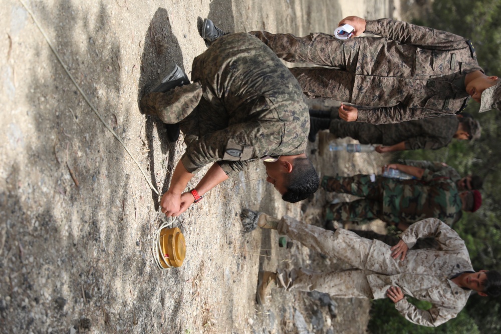 U.S. and Tunisian soldiers train on EOD and medical procedures during African Lion 22