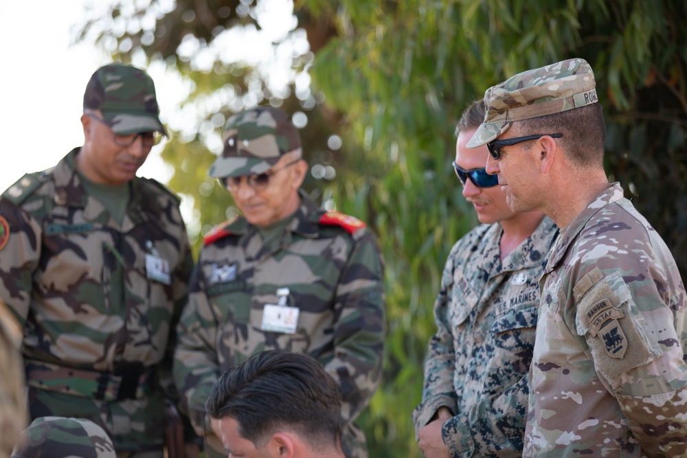 SETAF-AF Commander visits troops during African Lion 22