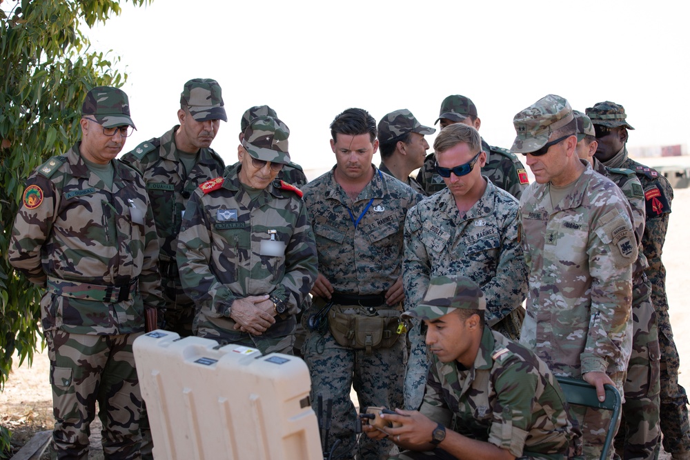 SETAF-AF Commander visits troops during African Lion 22