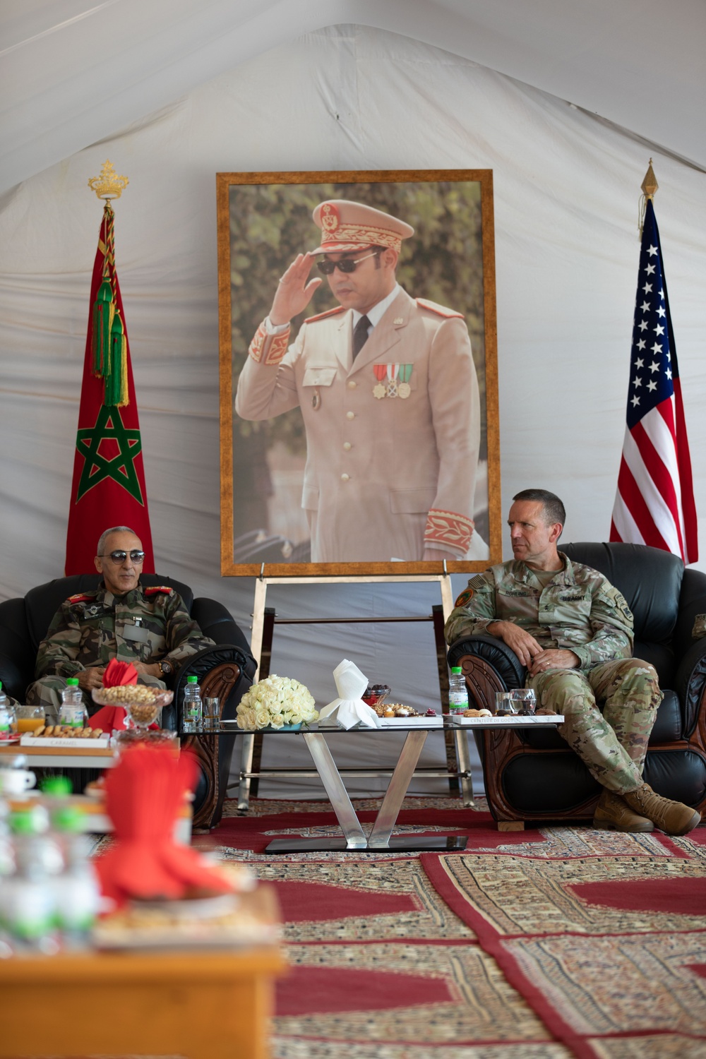 SETAF-AF Commander visits troops during African Lion 22