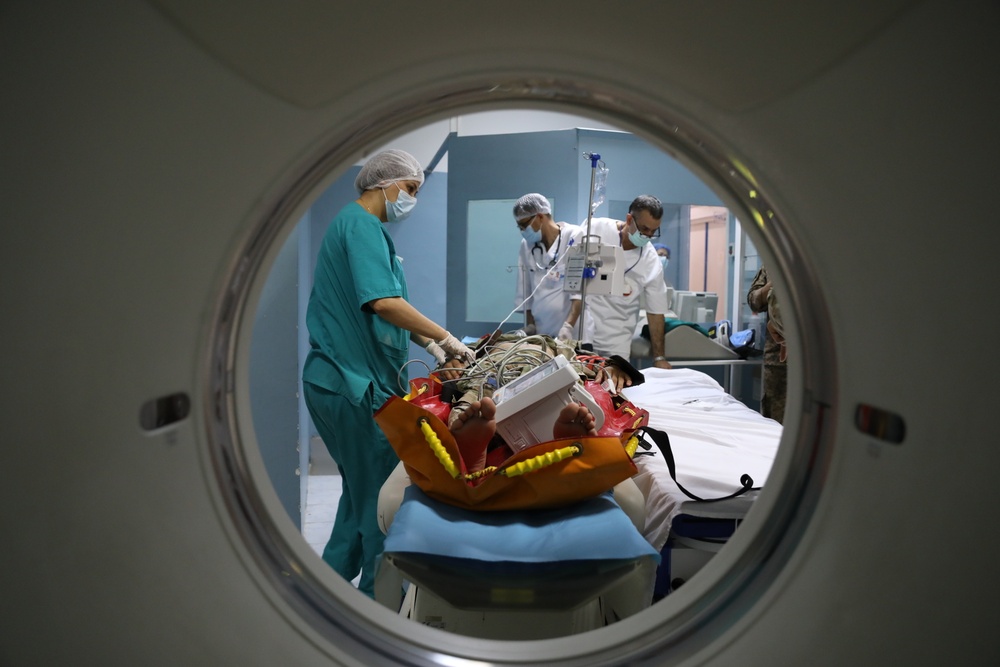U.S. and Tunisian Armed Forces conduct medical training during African Lion 22