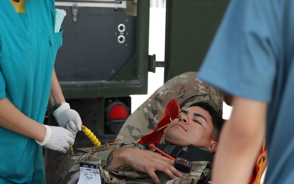 U.S. and Tunisian Armed Forces conduct medical training during African Lion 22