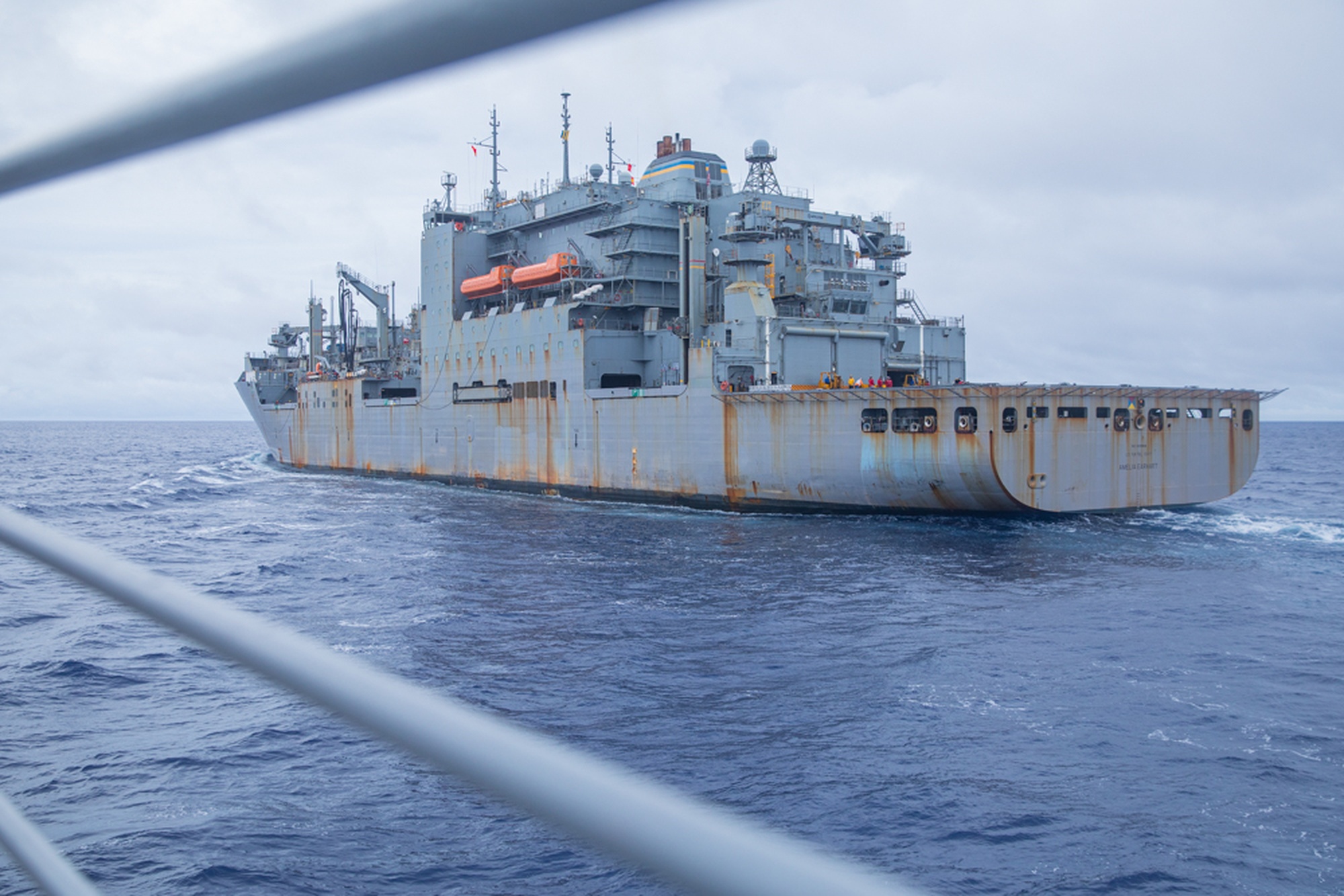 DVIDS - Images - USS Antietam (CG 54) Replenishment-At-Sea [Image