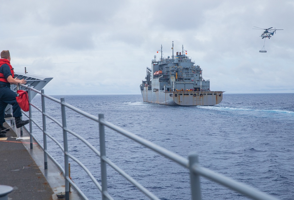 USS Antietam (CG 54) Replenishment-At-Sea