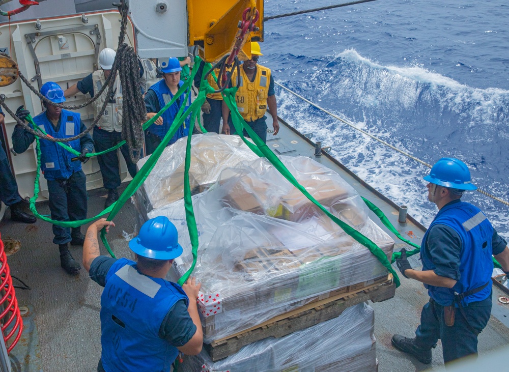 USS Antietam (CG 54) Replenishment-At-Sea