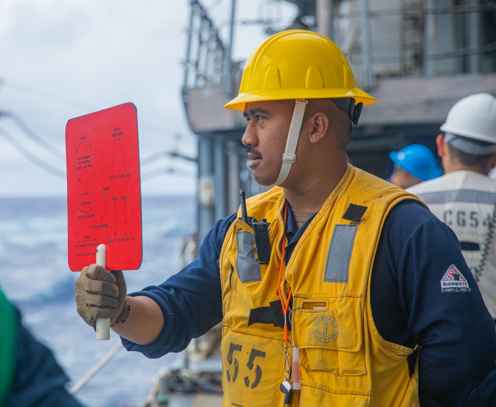 USS Antietam (CG 54) Replenishment-At-Sea