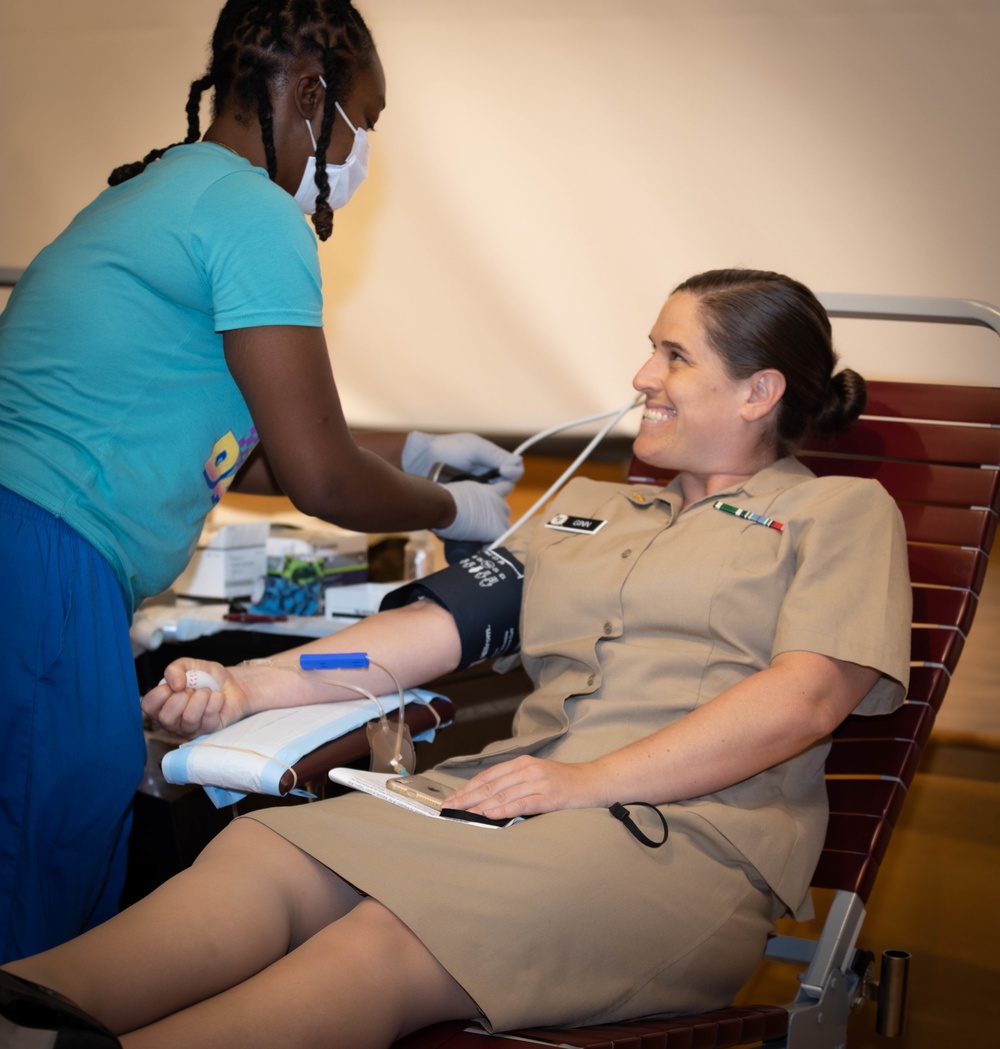 WRAIR celebrates American Heritage Month with the Armed Services Blood Program