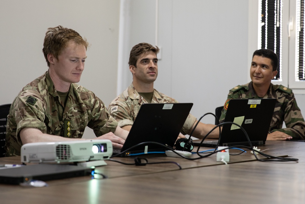 British and Moroccan Coalition Forces Land Component Command