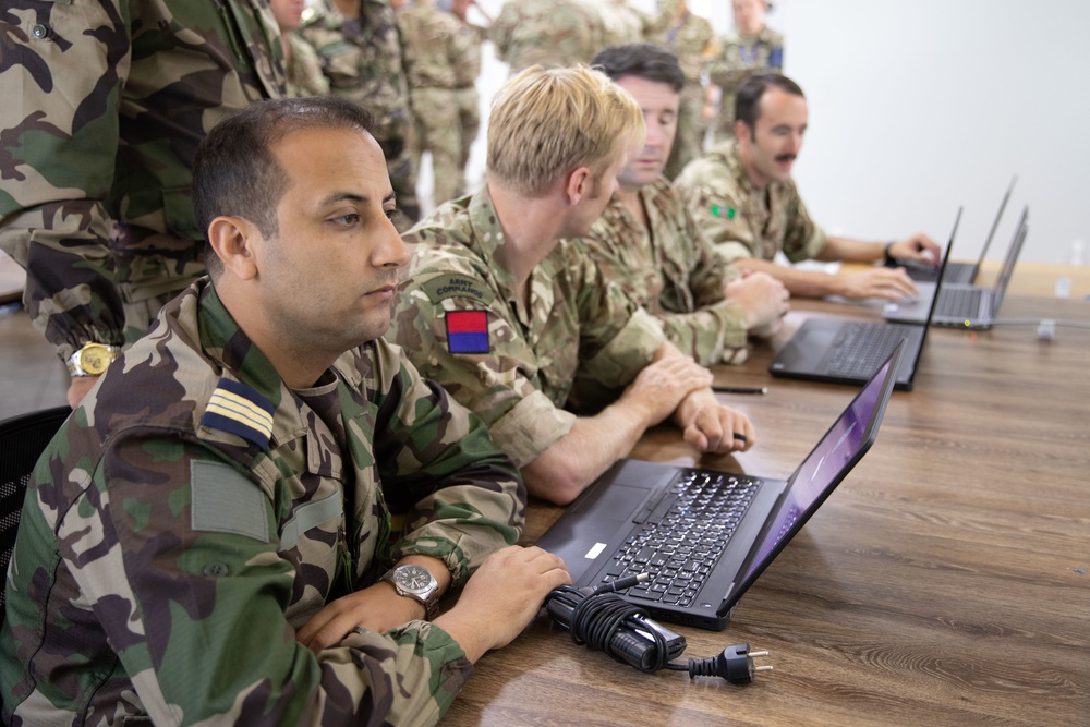 British and Moroccan Coalition Forces Land Component Command
