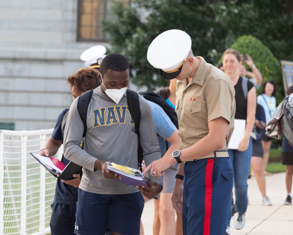 U.S. Naval Academy Class of 2026 Induction Day