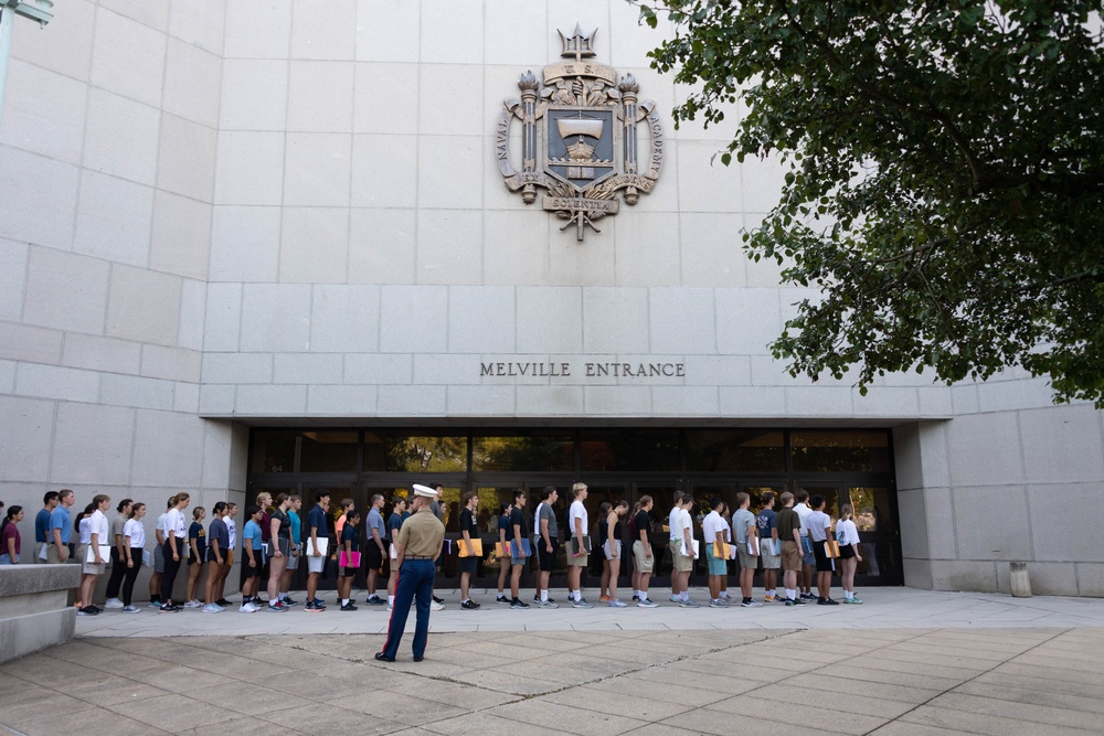 U.S. Naval Academy Class of 2026 Induction Day