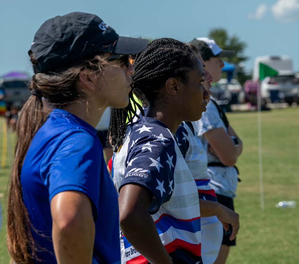 Air Force Women’s rugby team competes in Armed Forces championship