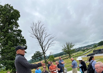 Strategic leaders attend Gettysburg tour with emphasis on decision-making and leadership