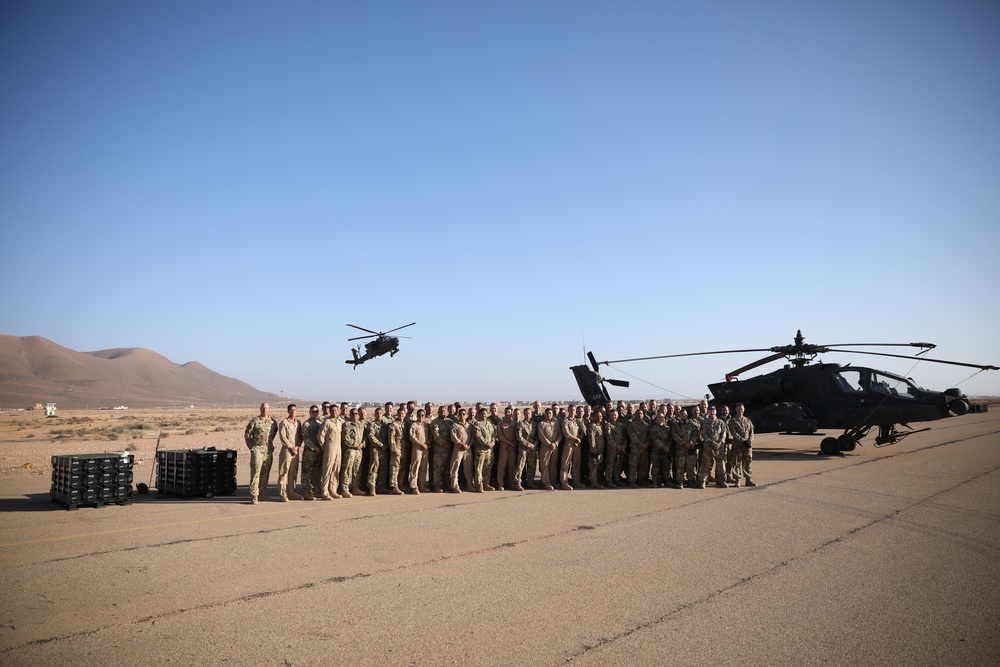 Apache and Gazelle Helicopters at Guelmim