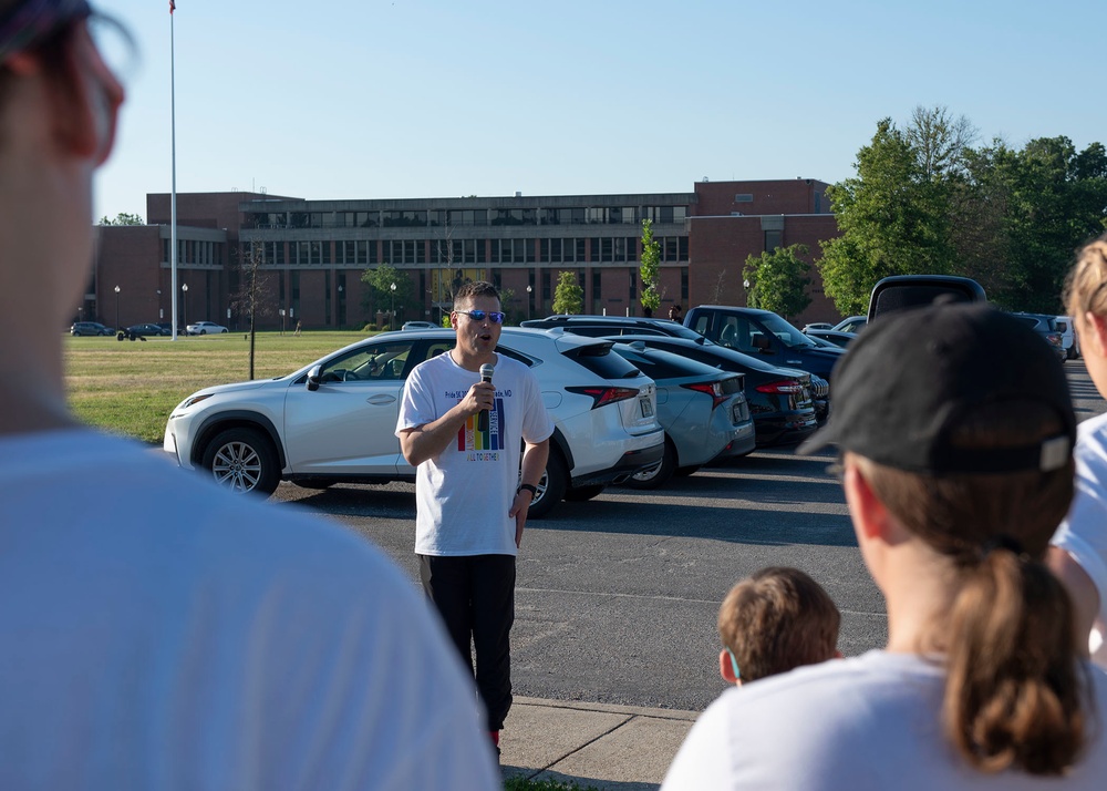 70th ISRW Airmen cap off Pride Month with a color run