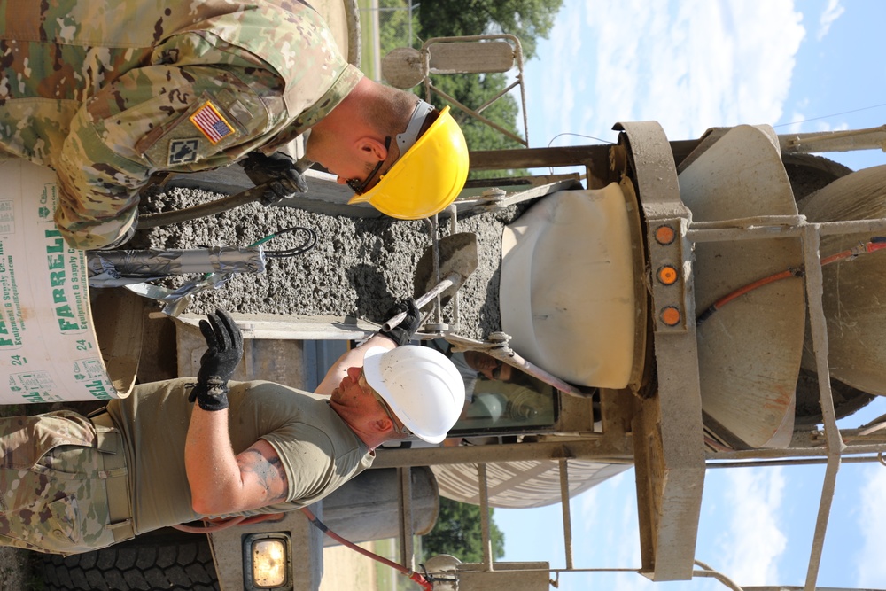 Reserve Engineers tackle Fort McCoy troop project