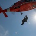Coast Guard K9 Simba Helicopter to Boat Hoist