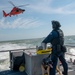 Coast Guard K9 Simba Helicopter to Boat Hoist