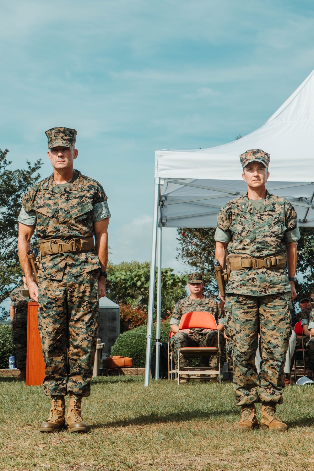 Combat Logistics Regiment 2 Change of Command Ceremony