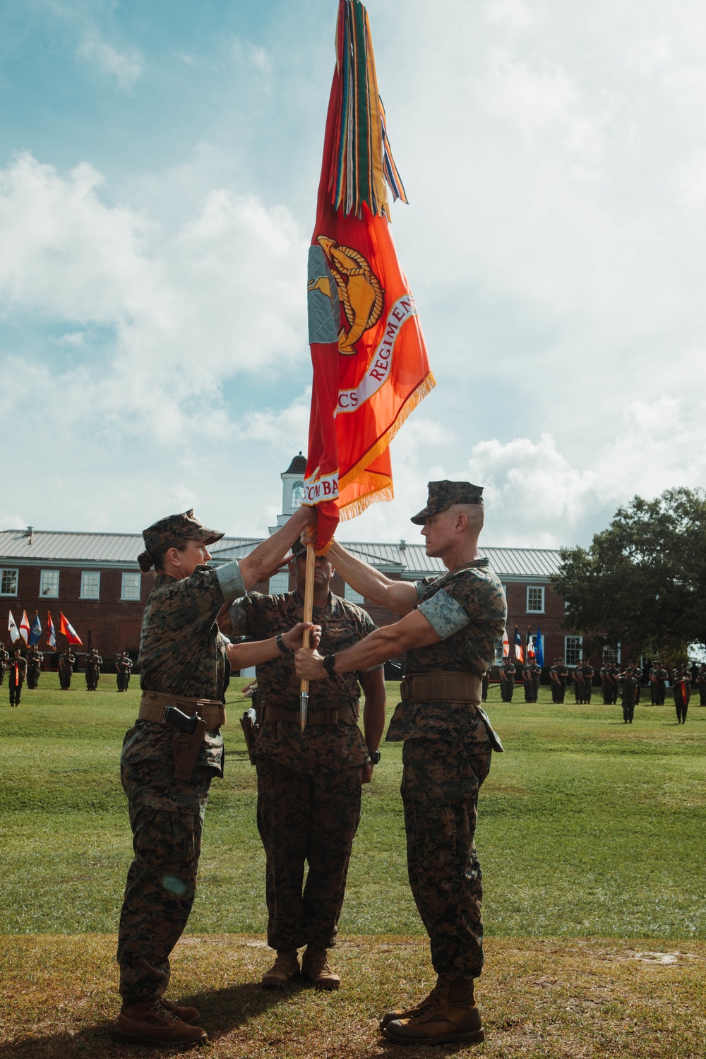 Combat Logistics Regiment 2 Change of Command Ceremony