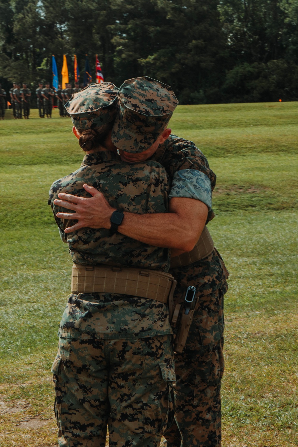 Combat Logistics Regiment 2 Change of Command Ceremony