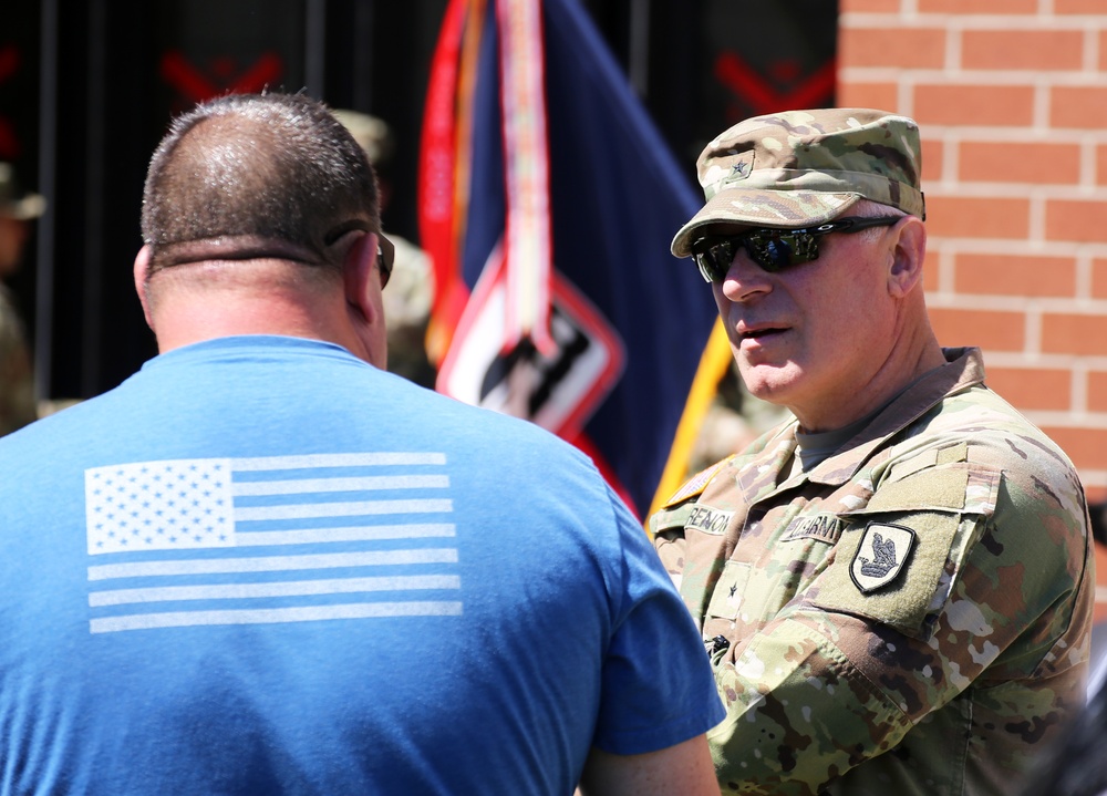 Guard welcomes community during ceremony for the Thurston County Readiness Center