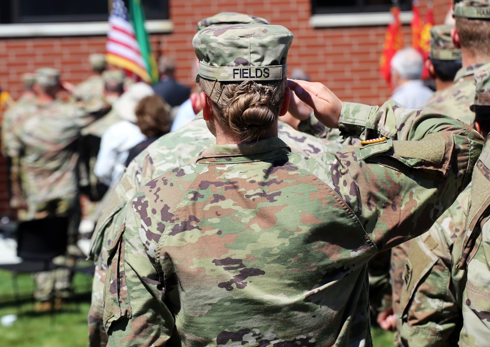 Guard welcomes community during ceremony for the Thurston County Readiness Center