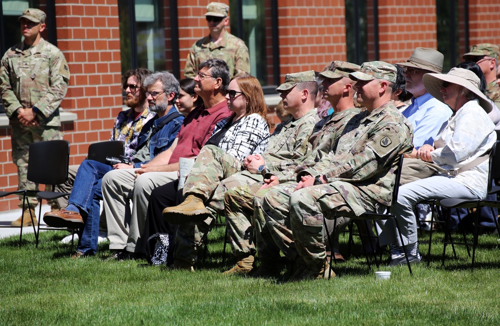 Guard welcomes community during ceremony for the Thurston County Readiness Center