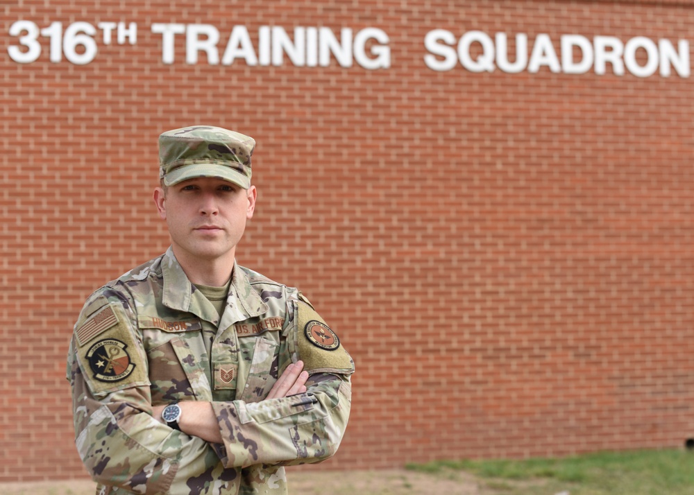 17th Training Wing Member of the Month: Tech. Sgt. Dylan Hudson