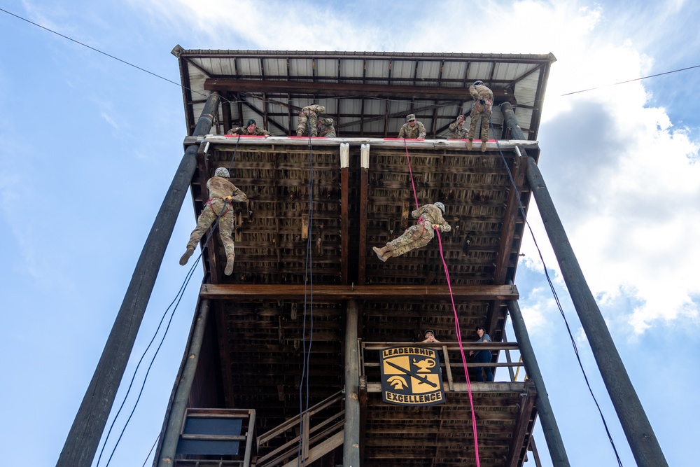 4th Regiment, Advanced Camp, Confidence Course and rappel tower | CST 2022