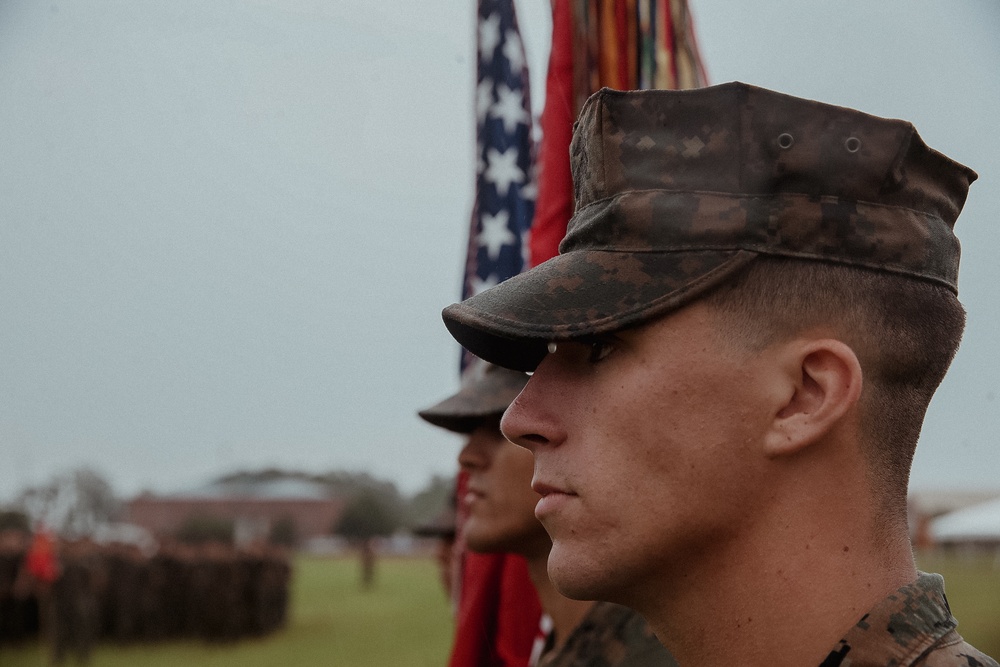 6th Marine Regiment Change of Command