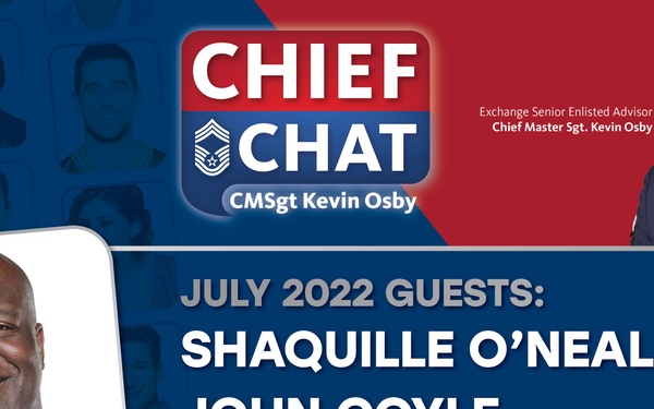 NBA Hall of Famer Shaquille O’Neal Headlines Exchange’s ‘Chief Chat’ in July