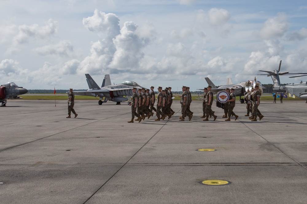 2nd MAW Change of Command Ceremony