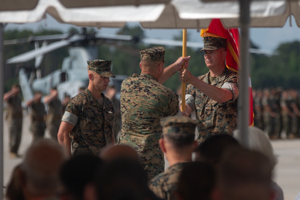 2nd MAW Change of Command