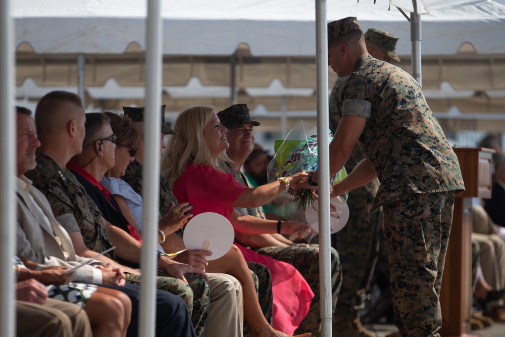 2nd MAW Change of Command Ceremony