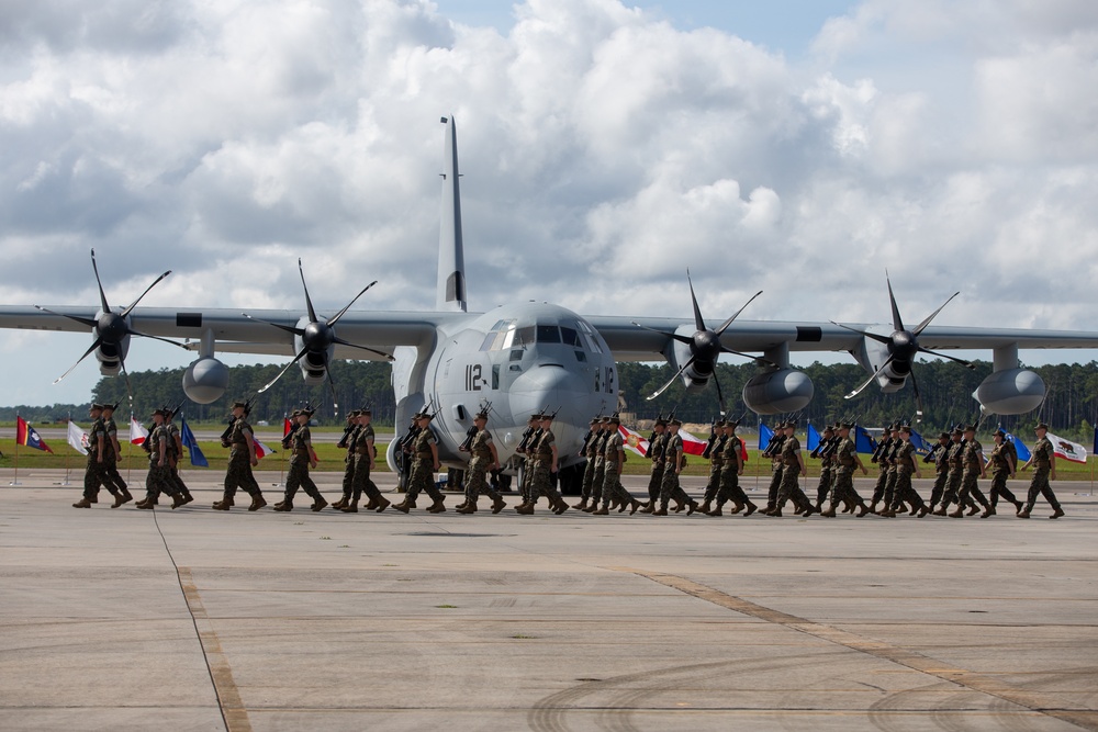 2nd MAW Change of Command Ceremony