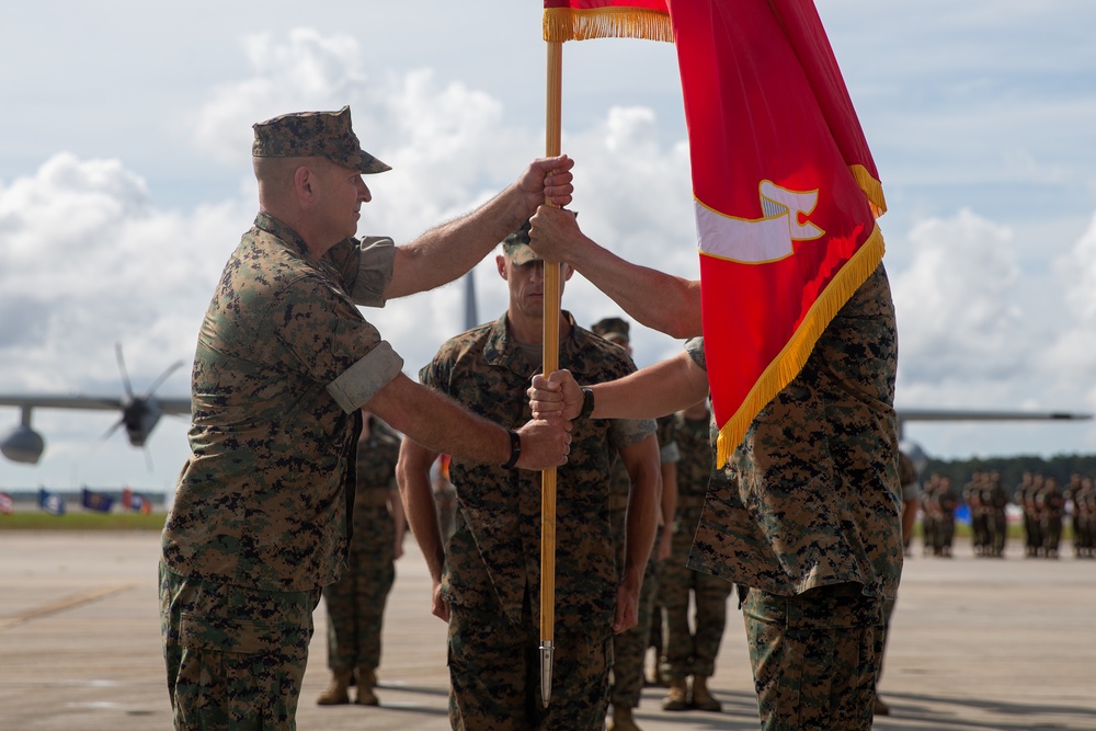 2nd MAW Change of Command Ceremony