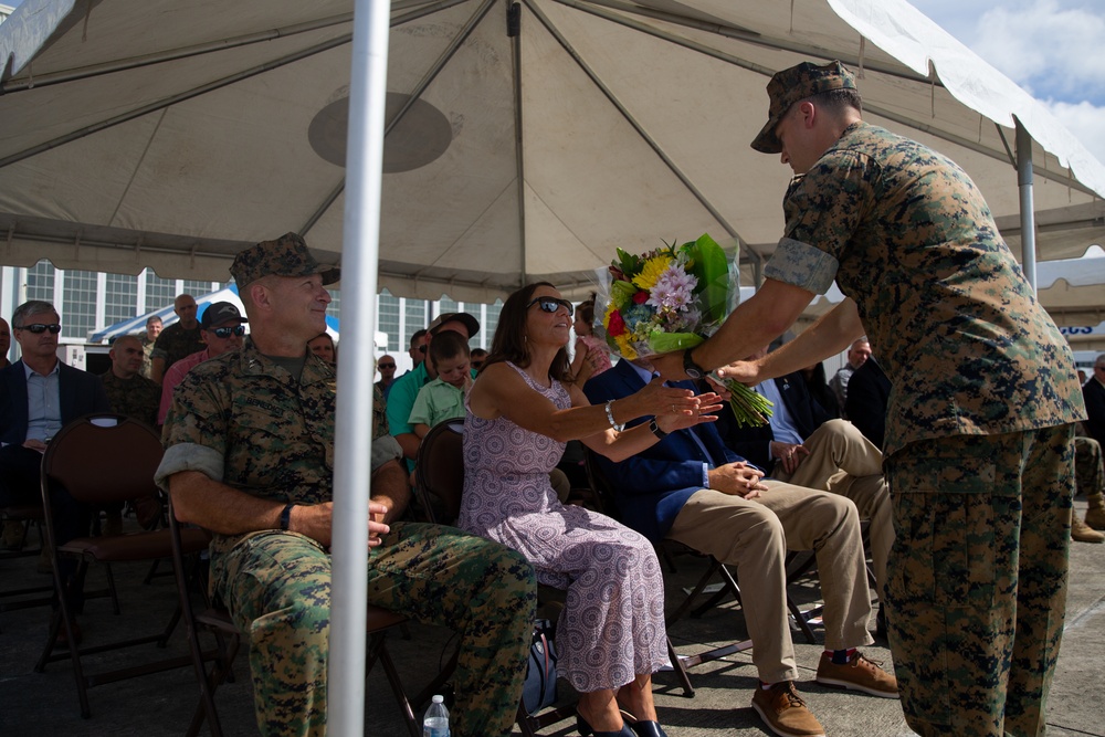 2nd MAW Change of Command Ceremony