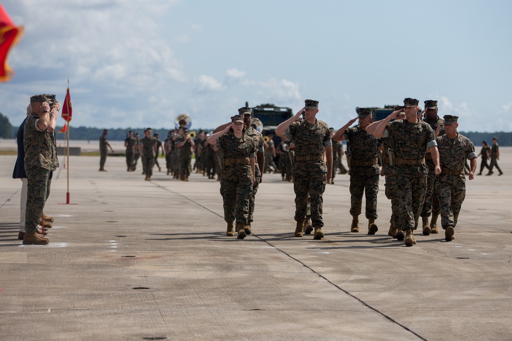 2nd MAW Change of Command Ceremony