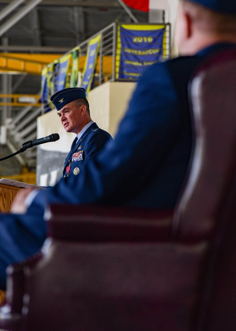 5th Mission Support Group Change of Command