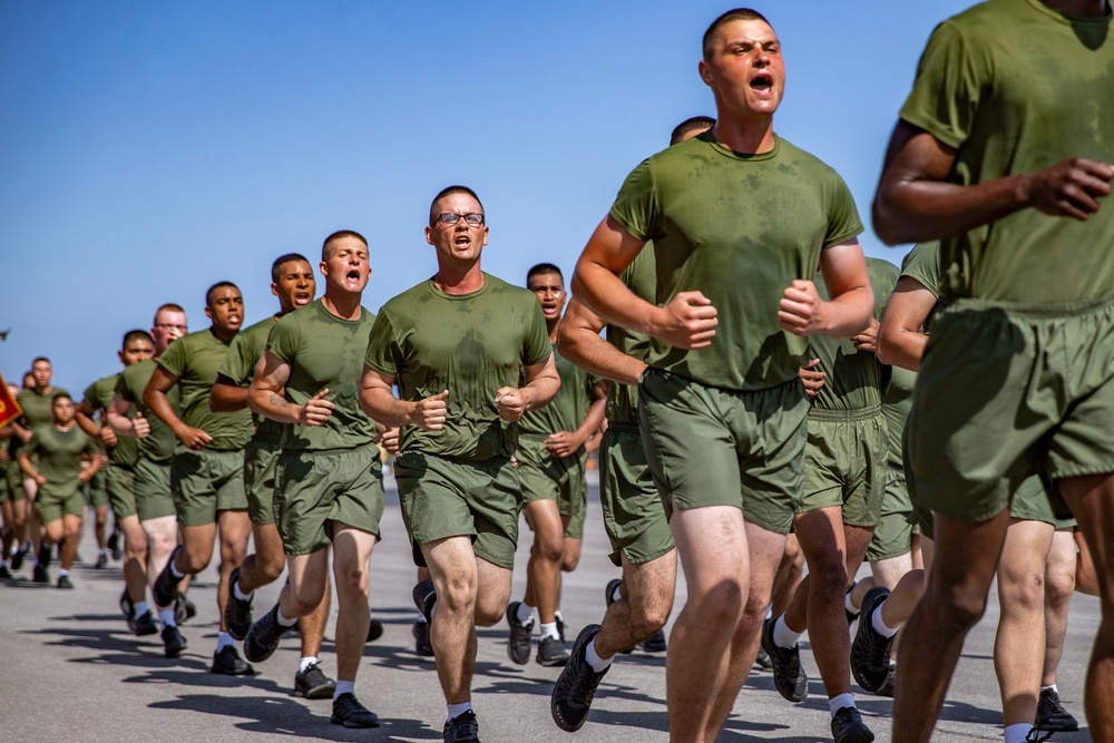 Bravo Company Motivational Run