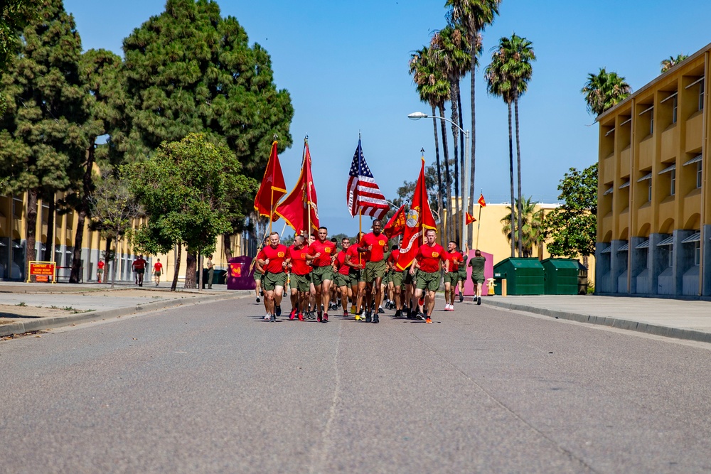 Bravo Company Motivational Run