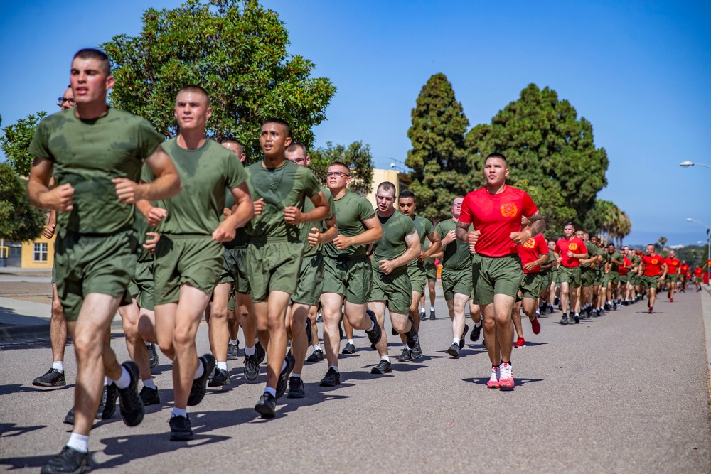 Bravo Company Motivational Run