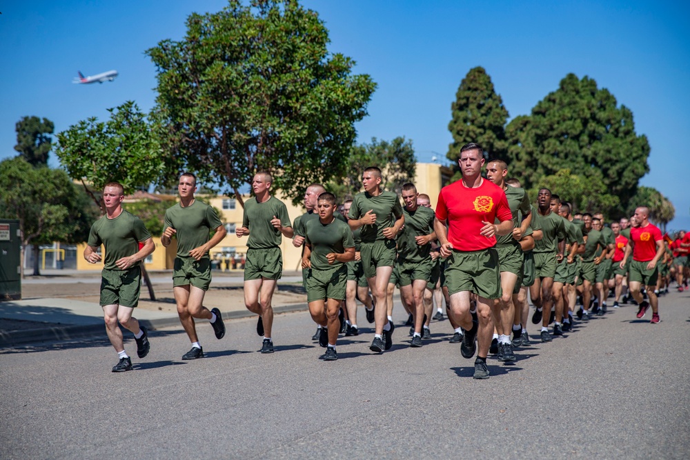 Bravo Company Motivational Run