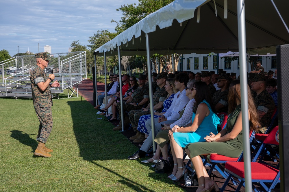 4th Marine Division Change of Command