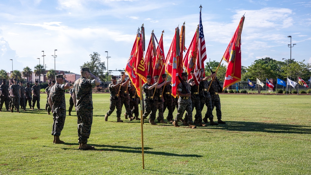 4th Marine Division Change of Command