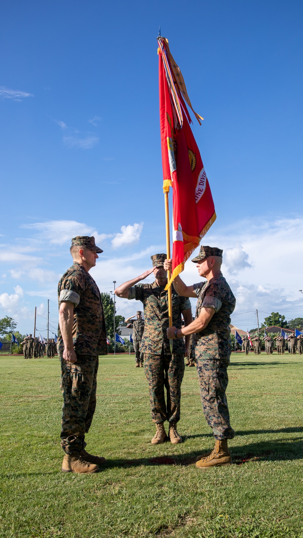 4th Marine Division Change of Command