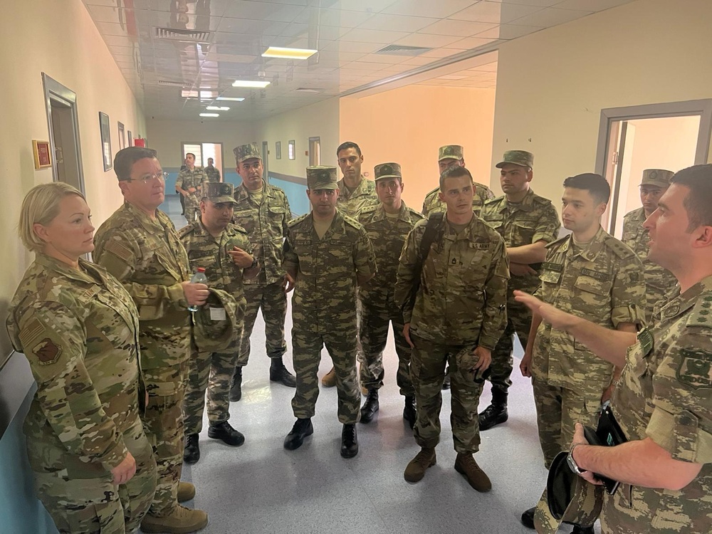 137th SOMDG medical personnel conduct SPP visit to Azerbaijan